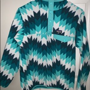 Youth XL Patagonia 1/4 Button Up
